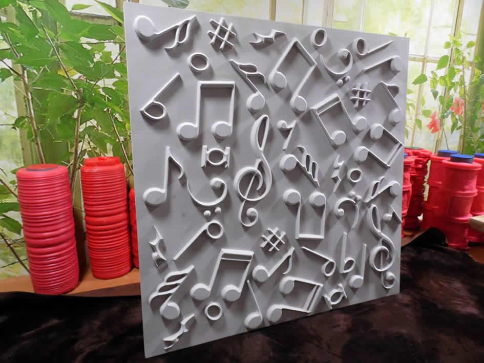 Wzór "BEST MUSIK" - obrazek 3