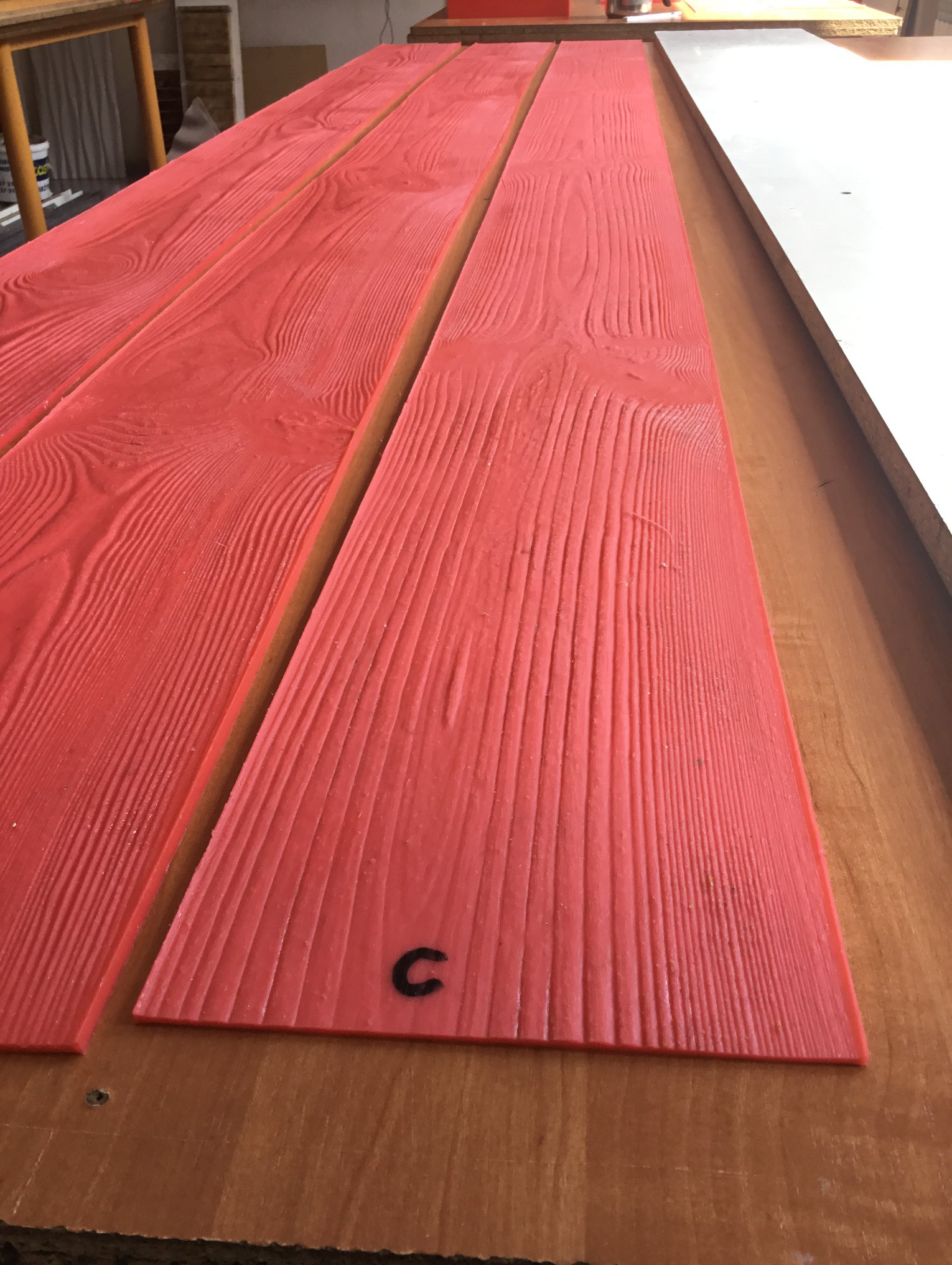 Taśmy /matryce deski do wyciskania 0,3- 0,5 cm x 16,5 cm x 260 cm - obrazek 3