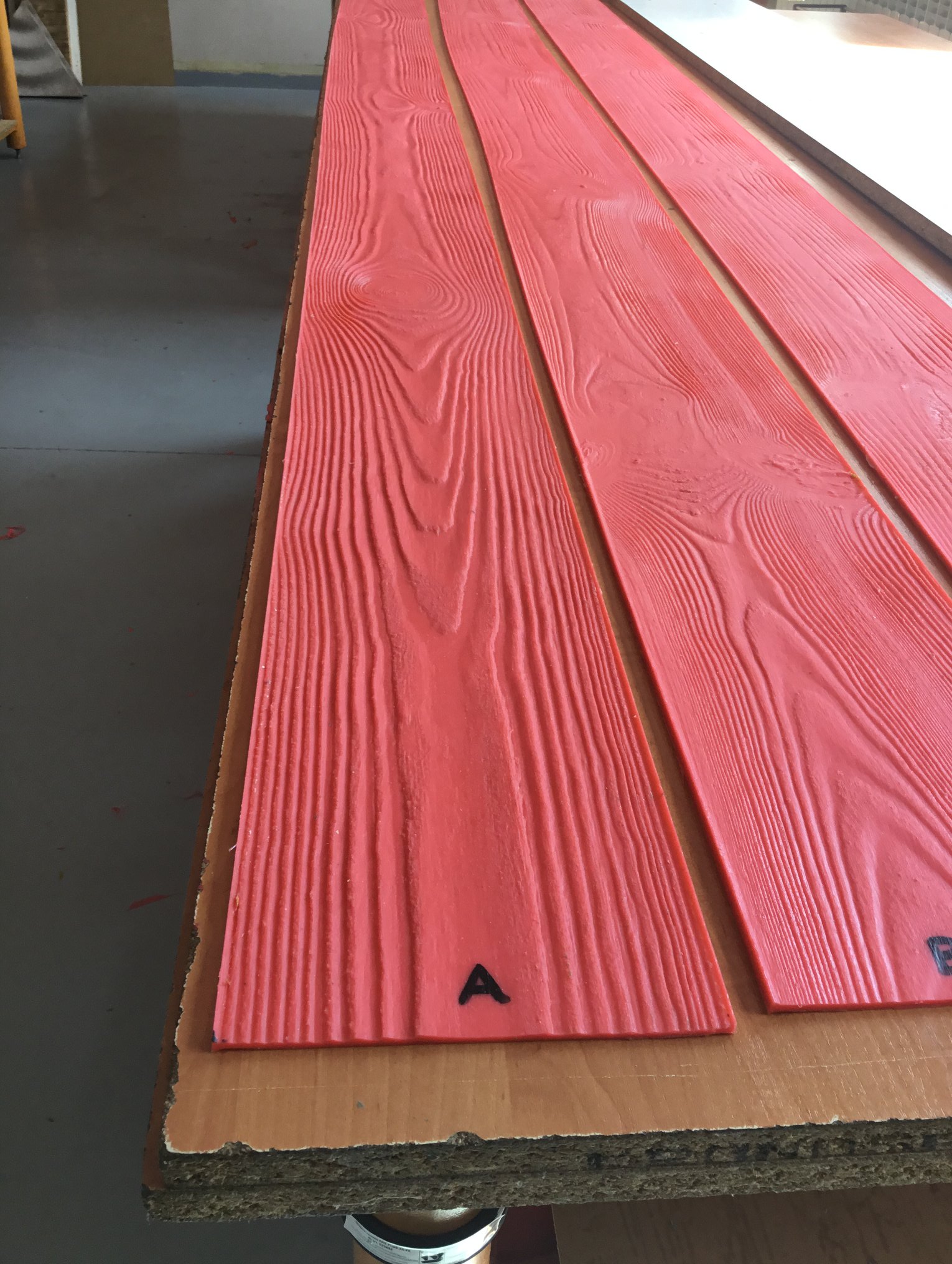 Taśmy /matryce deski do wyciskania 0,3- 0,5 cm x 16,5 cm x 260 cm - obrazek 2