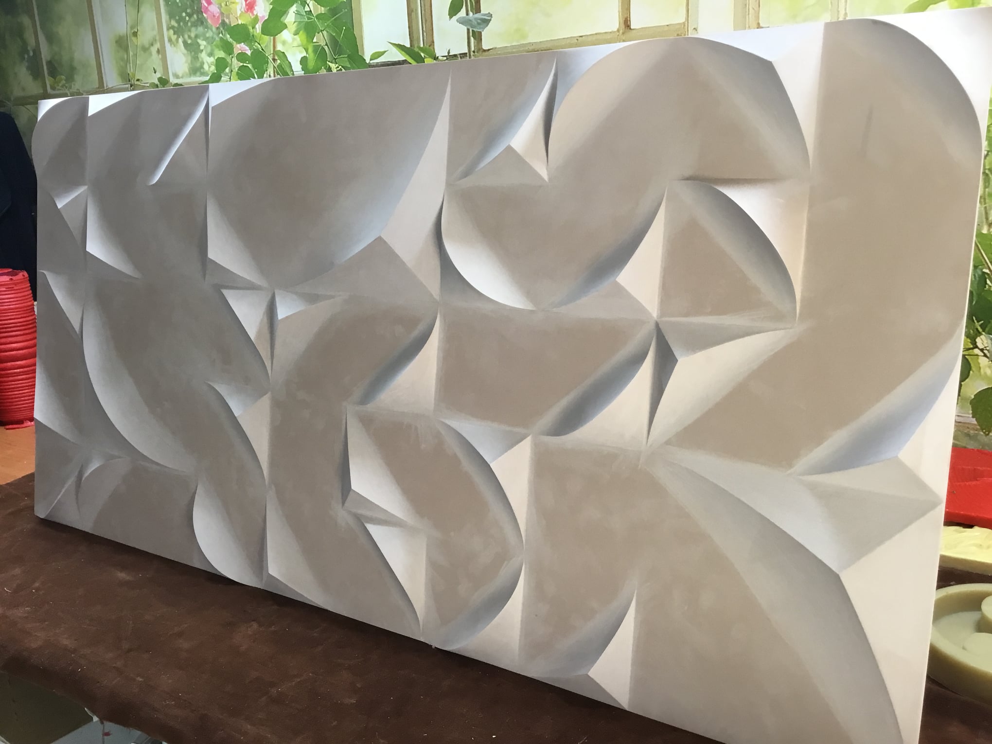 Mold for 3D panel, KASHMIR, 50 cm x 100 cm - Image 3